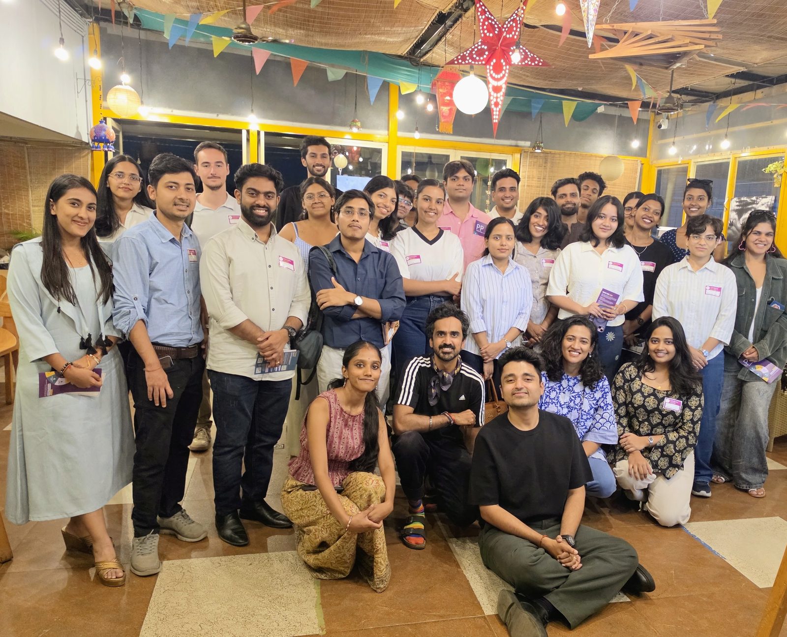 Members gathered at a Policy Circle