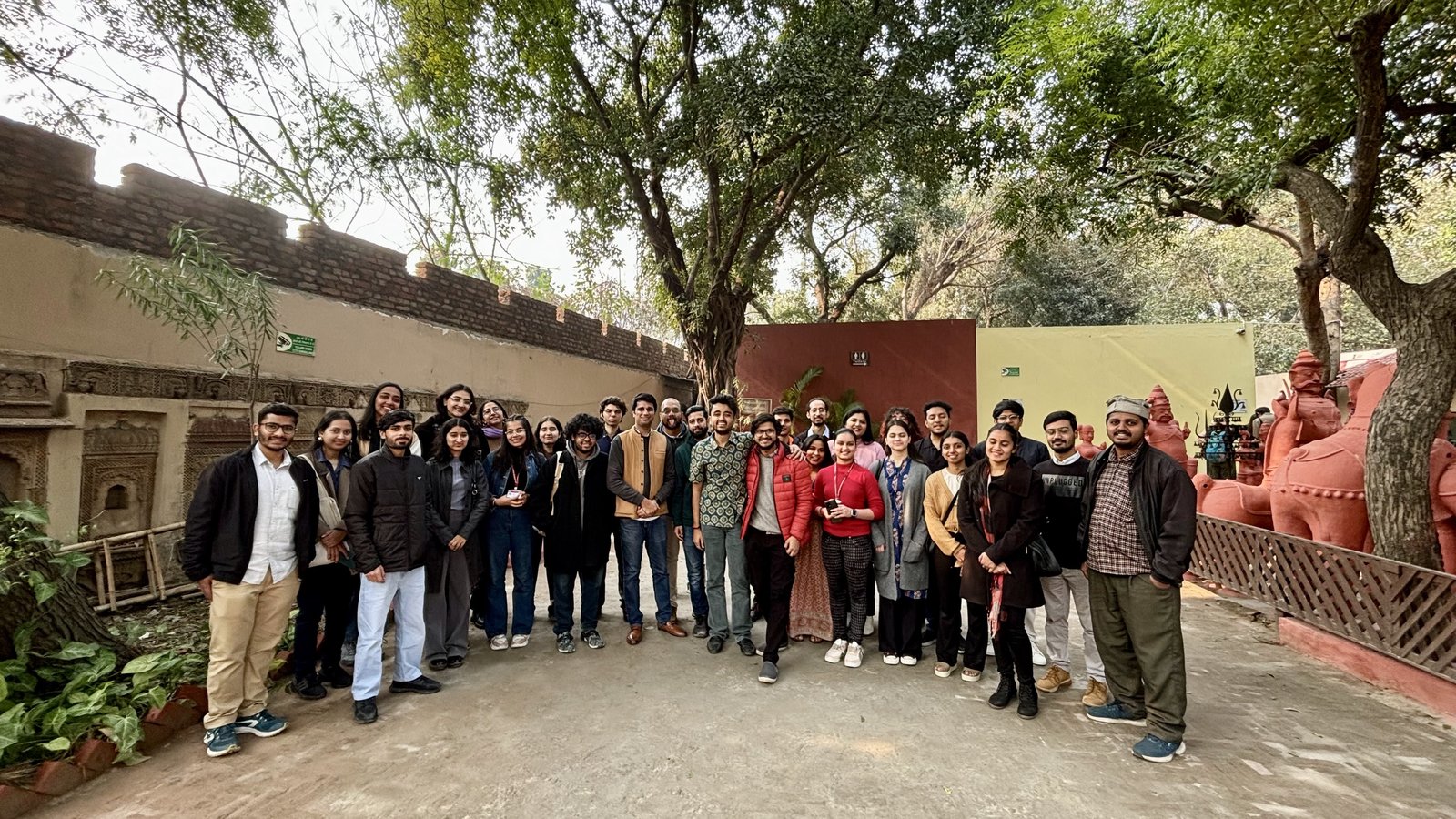 PPI community members on a heritage walk in Delhi